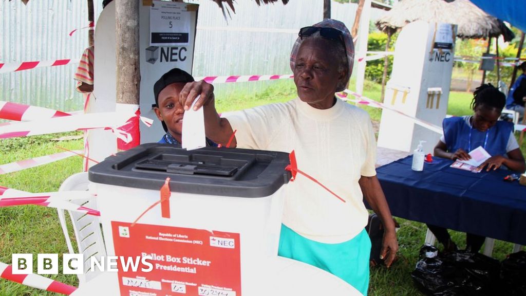 Liberia presidential election Weah and Joseph Boakai vie for