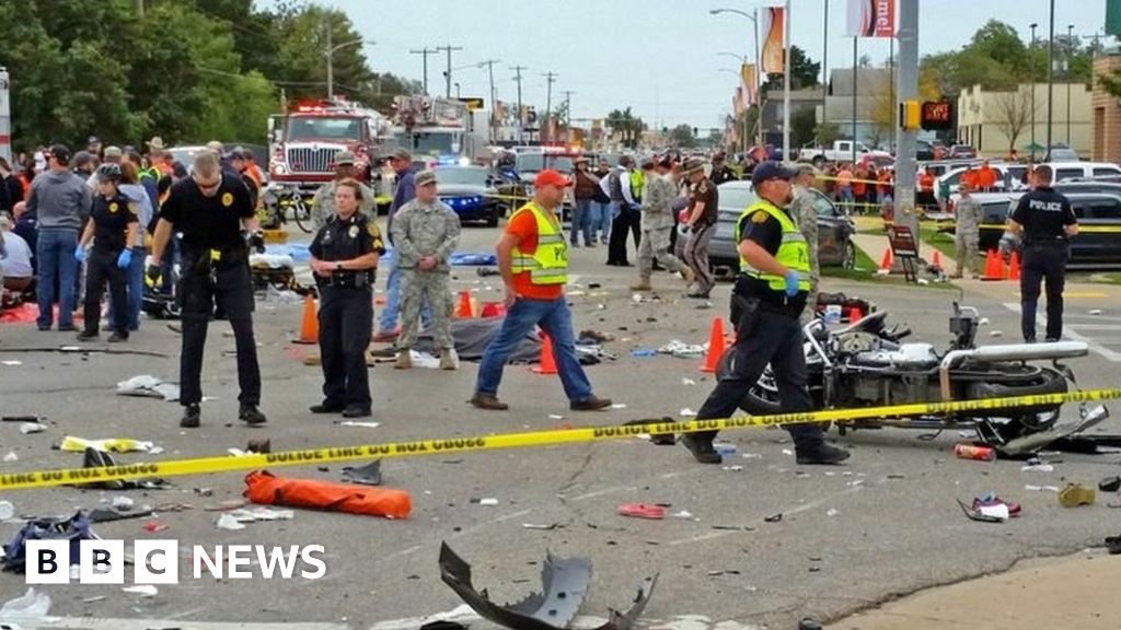 Us Oklahoma Drunk Driver Kills Four People Bbc News