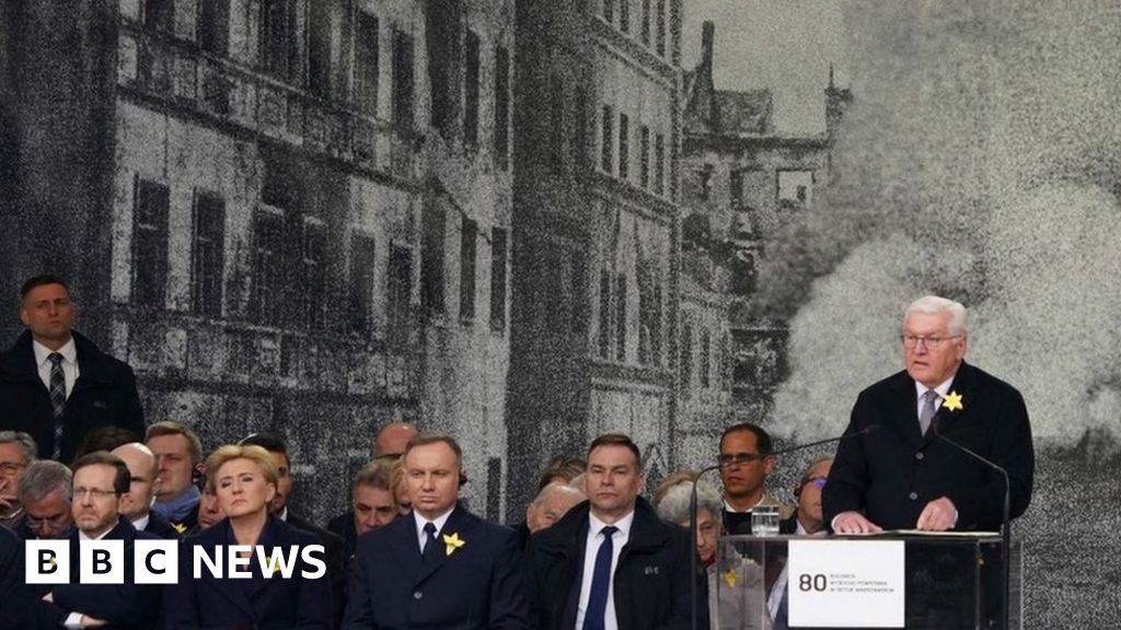 Warsaw Ghetto Uprising: German president draws Putin-Nazi parallels