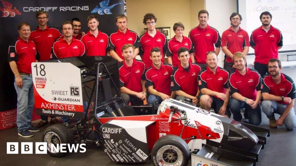 Cardiff student racers remember Welsh F1 driver - BBC News