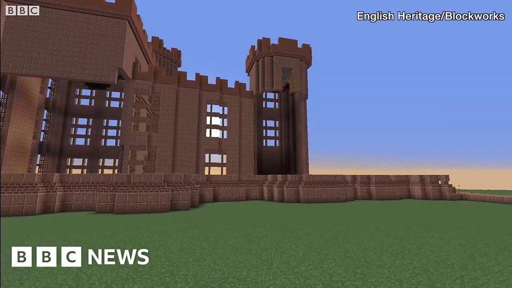 Building Kenilworth Castle on Minecraft