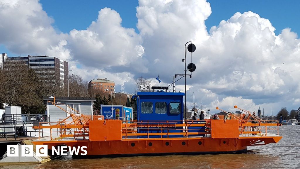 Finland's oldest operating ferry given electric motor BBC News
