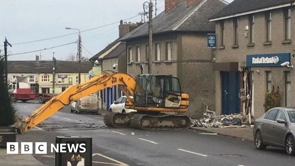 Cash machine ripped from wall in Dunleer