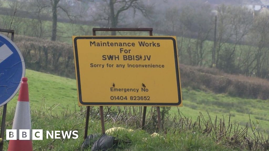 Devon: A35 Landslip still causing delays six months on 