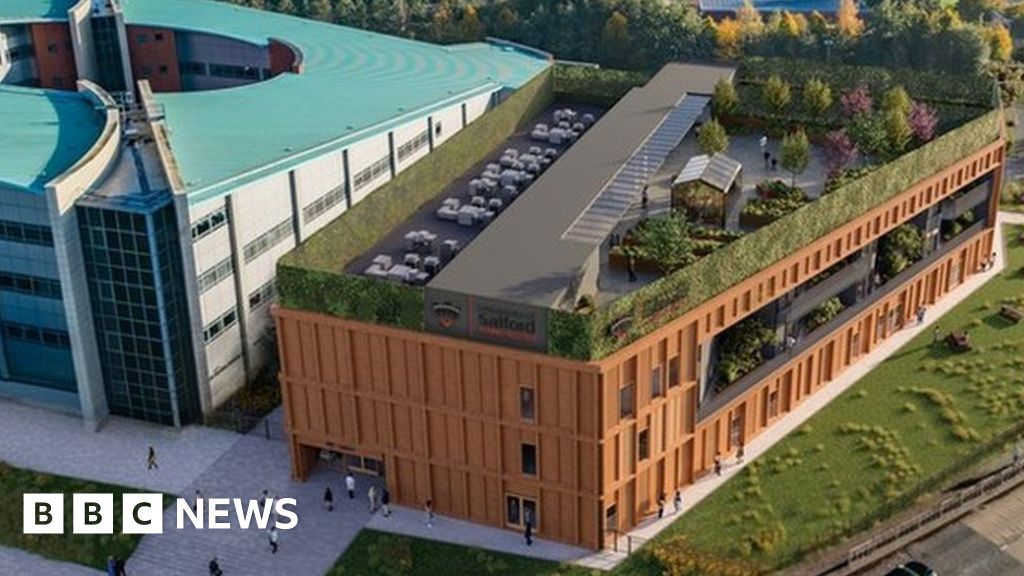 University of Salford New healthcare clinic plans unveiled BBC News