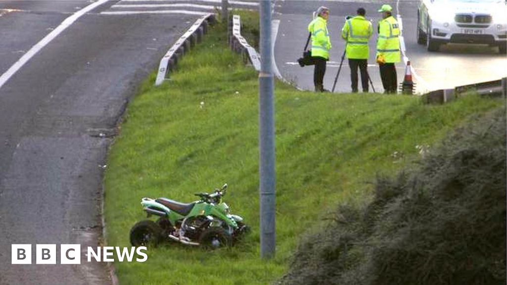 Man named after fatal quad bike crash on M8 near Paisley