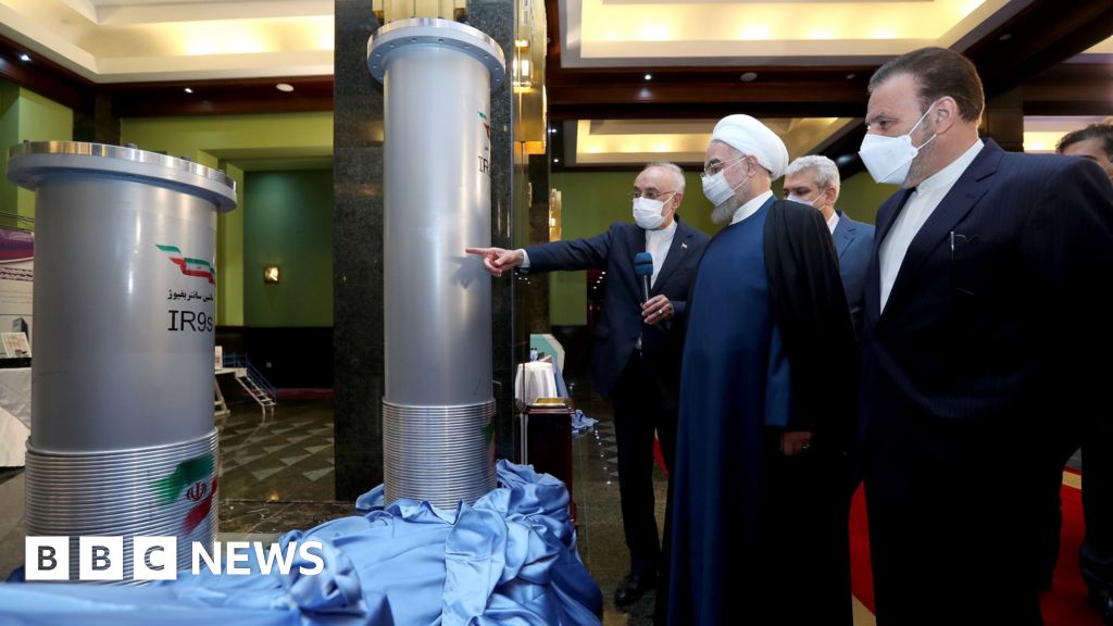 Iran to enrich uranium to 60% after 'wicked' nuclear site attack - BBC News