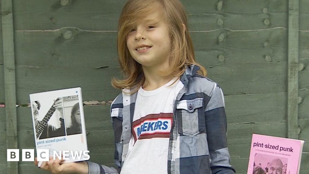 How a 10-year-old created a lockdown print hit for punk fans