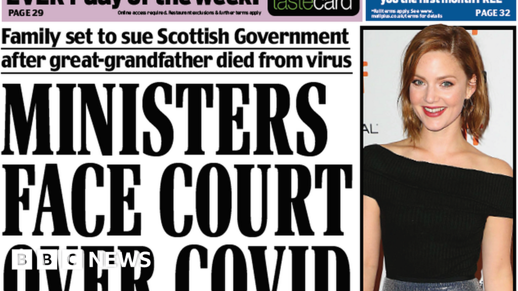 Scotland's papers Covid death in court and mental health callouts soar