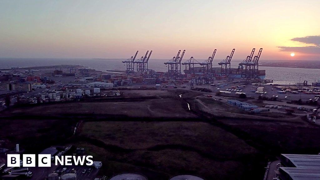 UK's busiest container port at Felixstowe marks 50 years BBC News