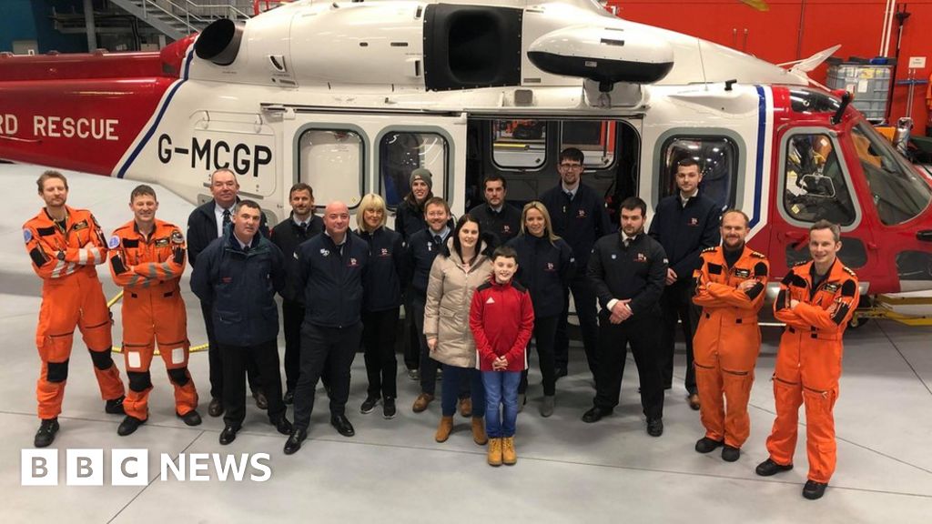 Young son of lost fisherman raises cash for RNLI