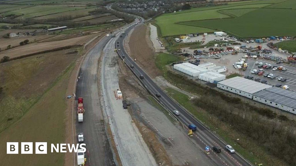 A30 in Cornwall road closure for National Highways works