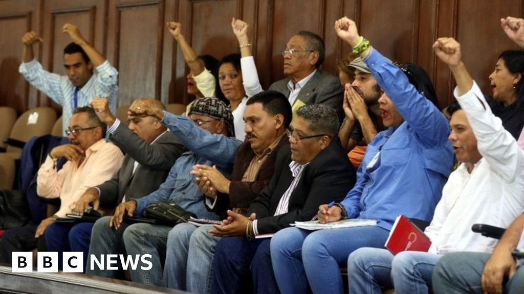 Venezuela New assembly approves treason trials for opposition BBC News