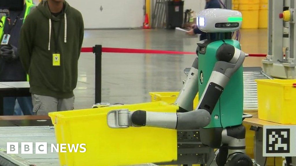 Amazon wypuszcza humanoidalne roboty, aby „wyzwolić” pracowników