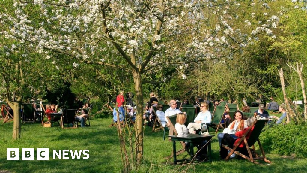 Breakin at Grantchester Orchard Tea Garden BBC News