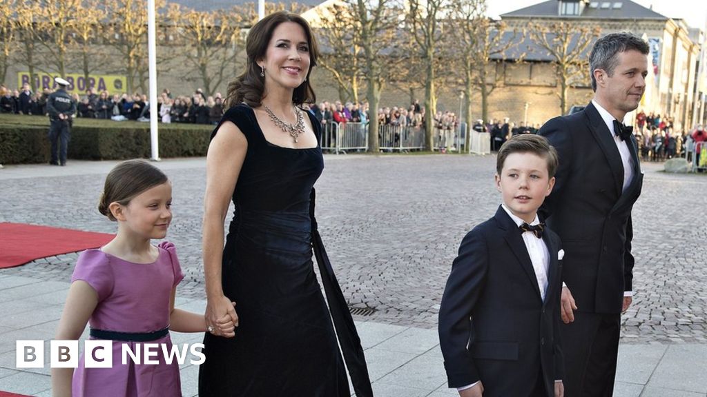 Denmark's young Prince Christian 'saved from waves' BBC News