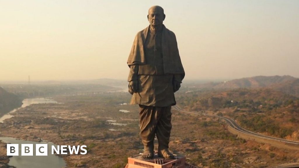 Did the world's tallest statue bring development to India? - BBC News