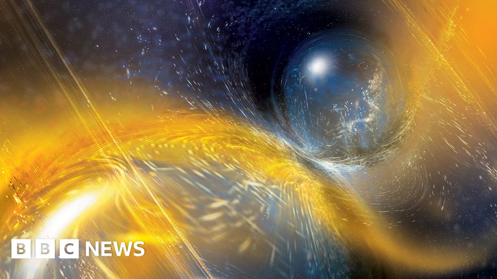 Gravitational waves: Cosmic vibrations sensed from unusual star merger