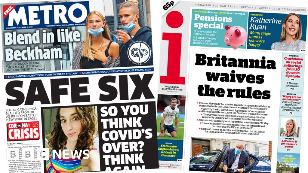 The Papers: 'Safe six' and 'Britannia waives the rules'