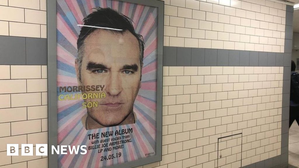 Morrissey posters removed from Merseyrail stations