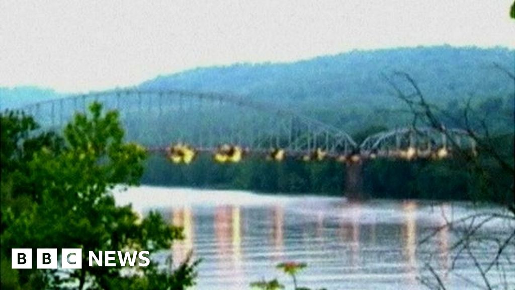 Pennsylvania bridge implodes in controlled demolition BBC News