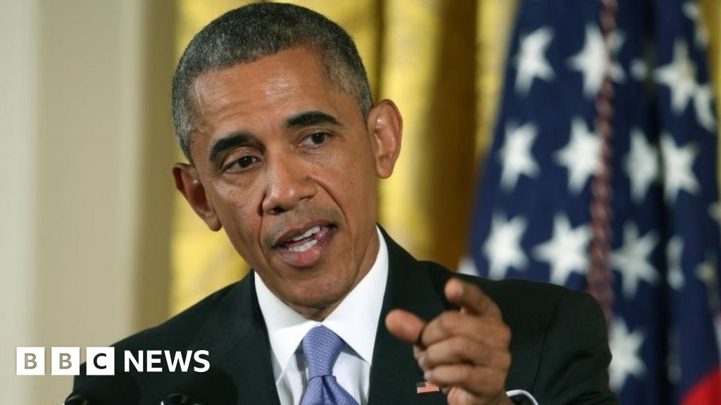 Iran nuclear deal: '99% of world agrees' says Obama - BBC News