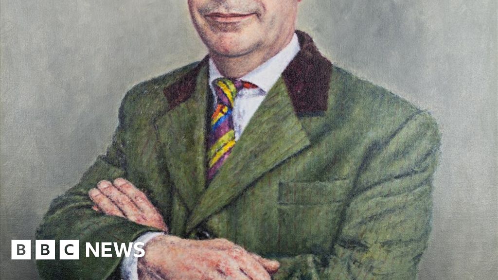 No takers for £25,000 portrait of Nigel Farage