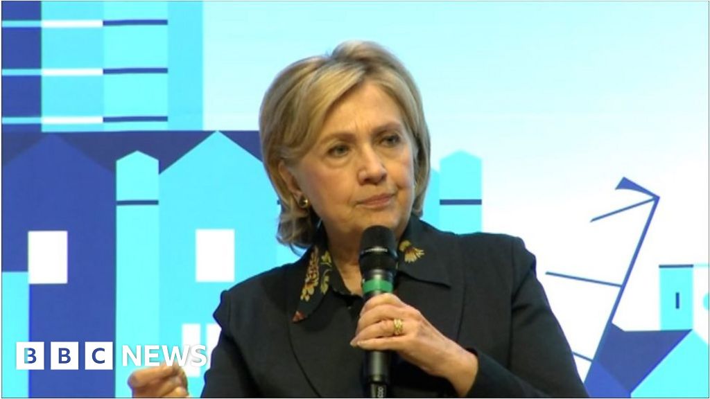 Hillary Clinton: Women not standing for Parliament 'due to threats'