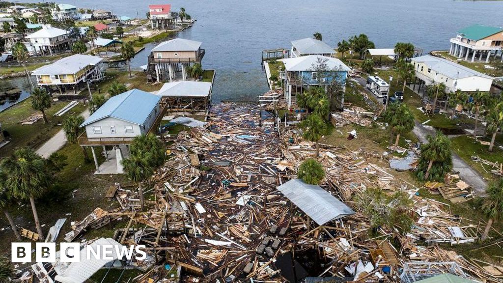 In pictures: Destruction caused by Hurricane Helene