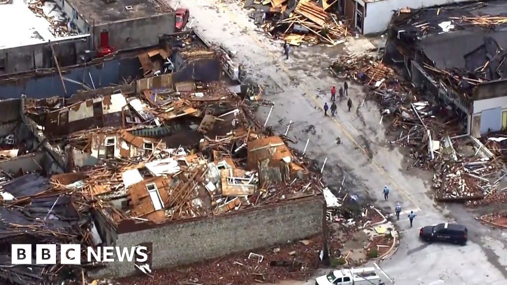 Tornades en Oklahoma : des images aériennes montrent des traces de destruction
