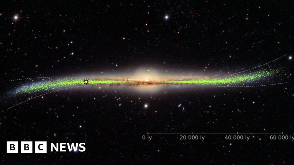 Our Milky Way Galaxy Truly Warped At Least Around Edges