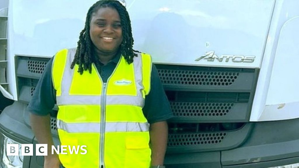 What's it like to be in the 1% of female lorry drivers?