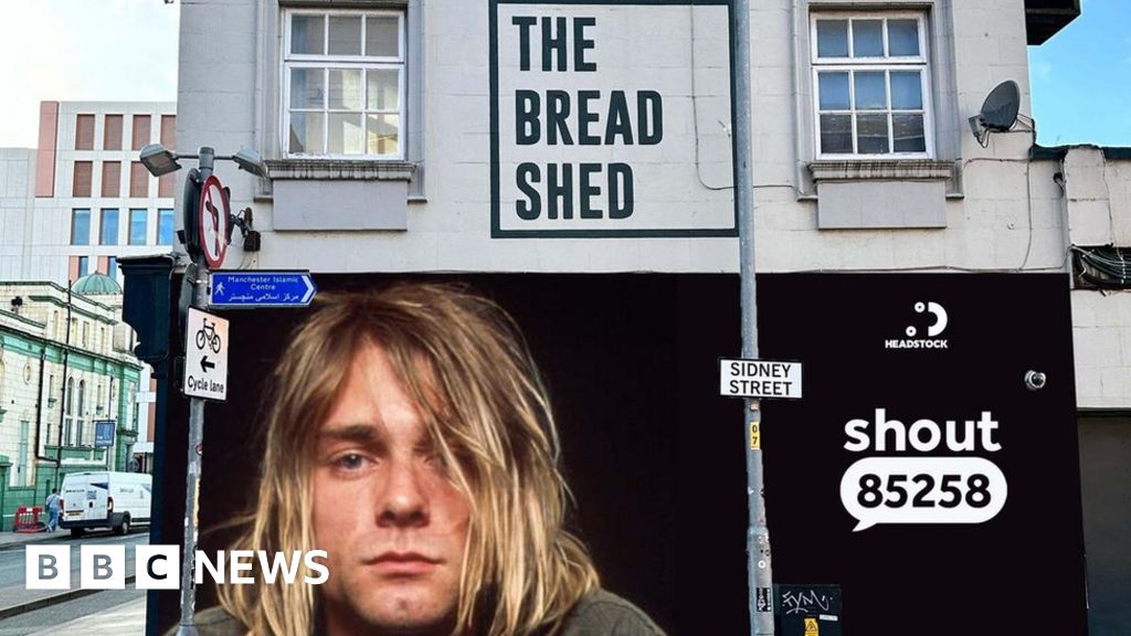 Mural to mark anniversary of Kurt Cobain's death