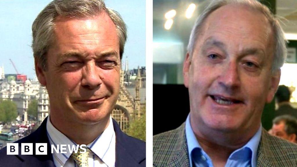 UKIP's Neil Hamilton Rejects 'ageist' Farage Remark - BBC News