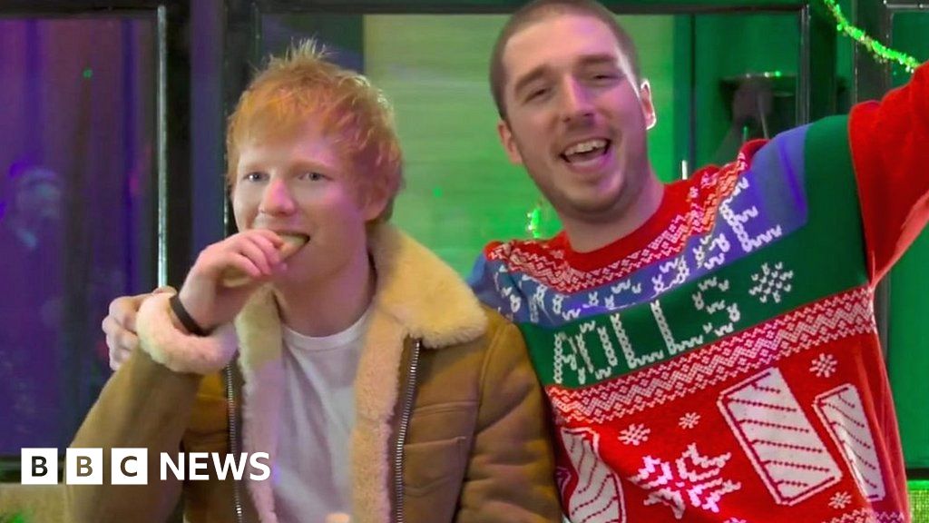 LadBaby, Ed Sheeran and Elton John's Christmas hit