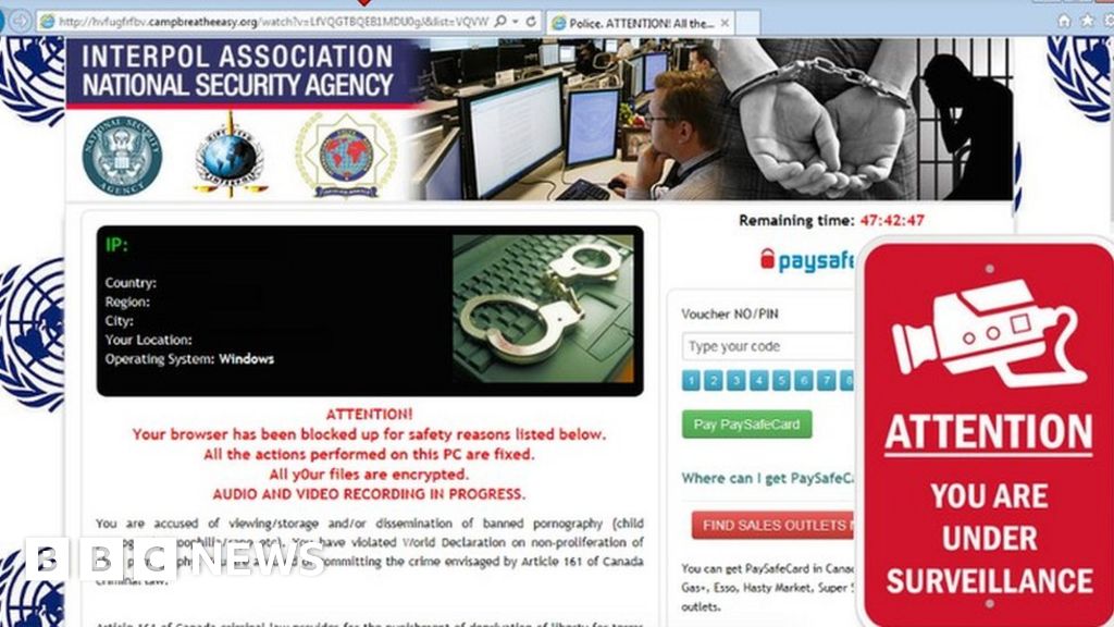 Porn Sites Hit By Malware Hidden In Adverts Bbc News