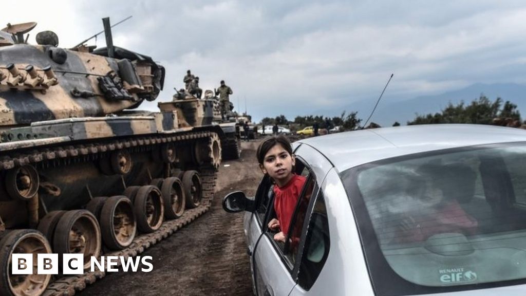 Syria Turkish Ground Troops Enter Afrin Enclave Bbc News