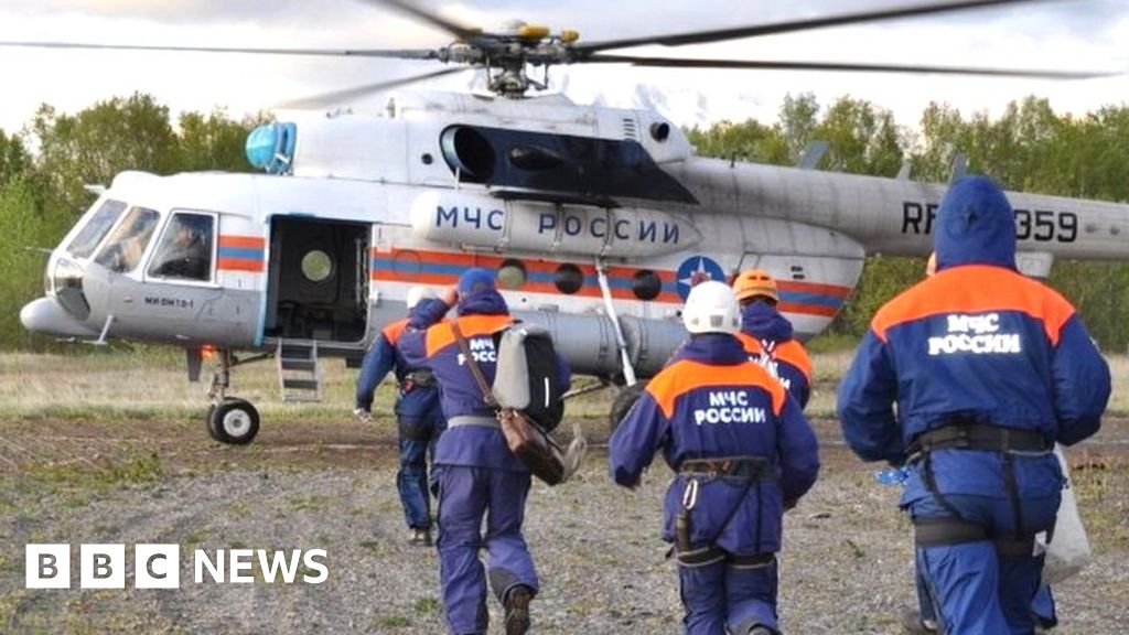 Tourist helicopter crashes into Russian lake