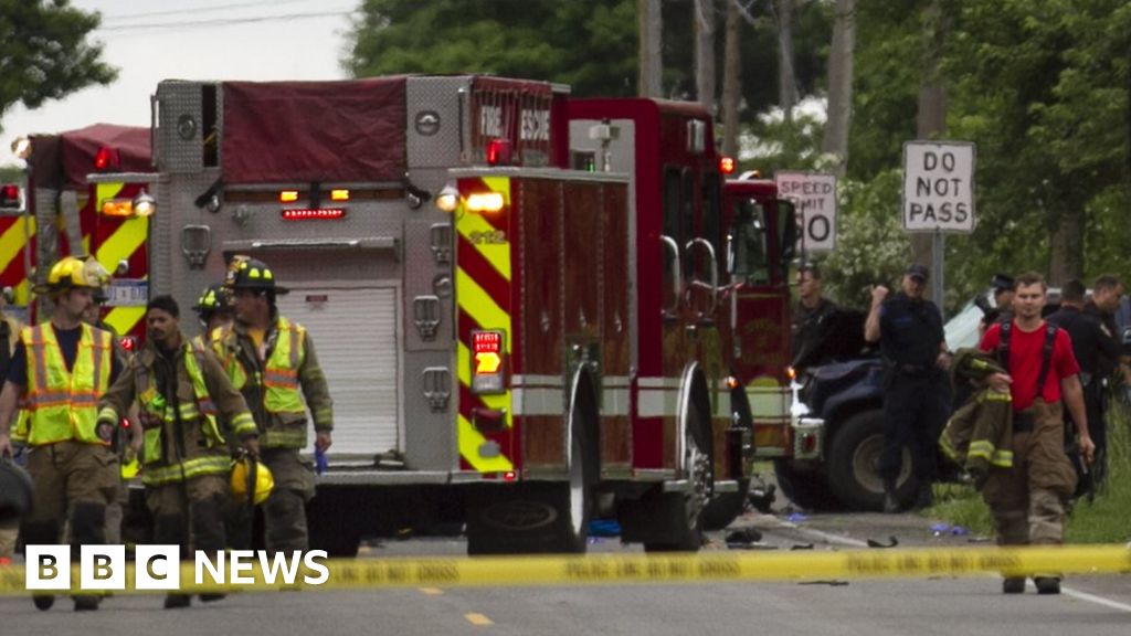 Five cyclists killed in Michigan hitandrun BBC News