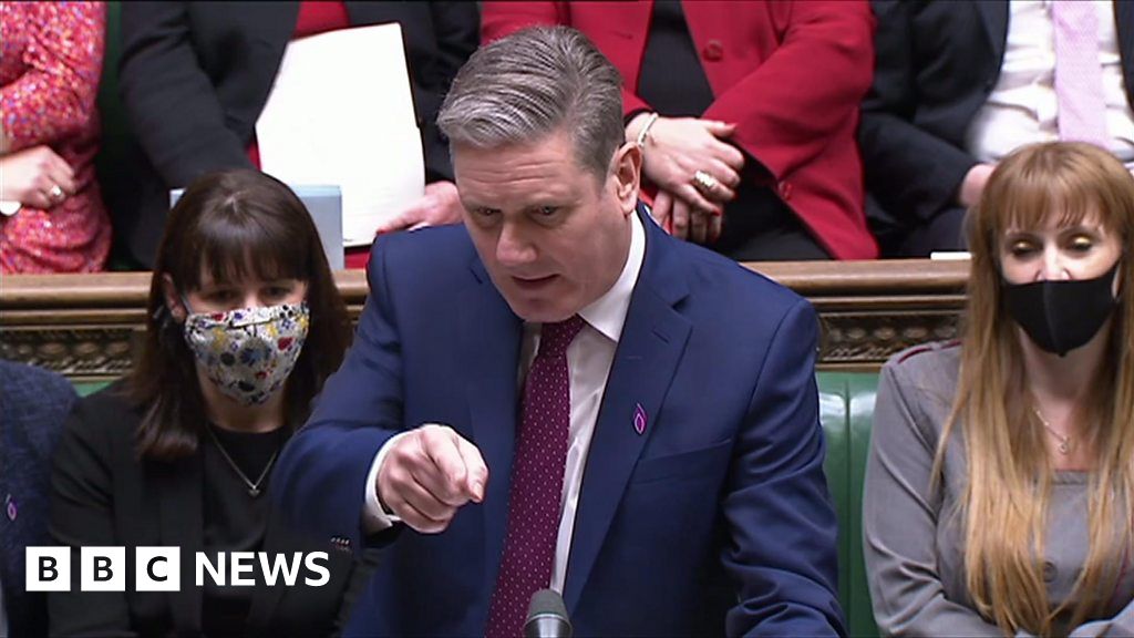 Labour leader asks Boris Johnson if he will now resign