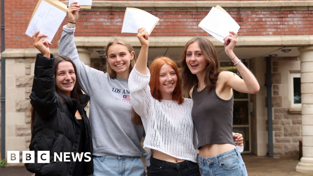 A-levels: Fall in top grades as results back to pre-Covid levels