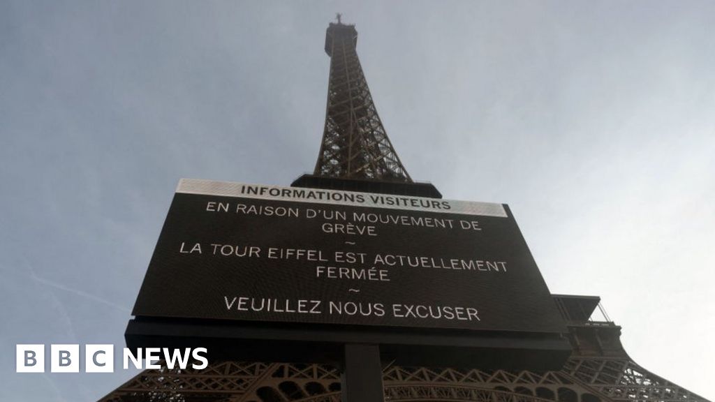 فرنسا: إضراب موظفي برج إيفل بمناسبة الذكرى المئوية لوفاة المبدع