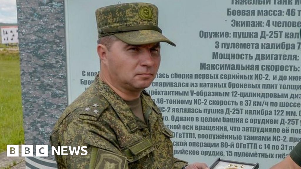 Ukraine: Russian general 'blown up on mine' - BBC.com