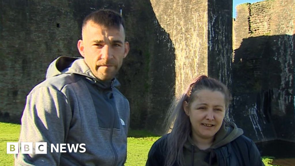 Fireworks thrown at homeless pair in Caerphilly tent