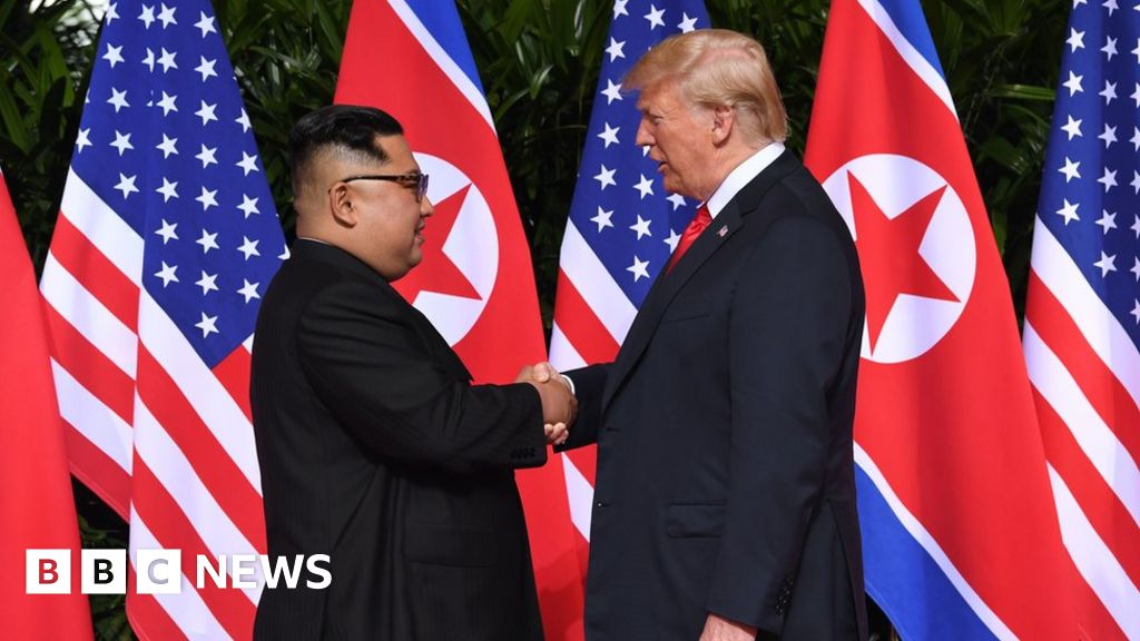 Trump Kim summit Handshake moment explained in pictures