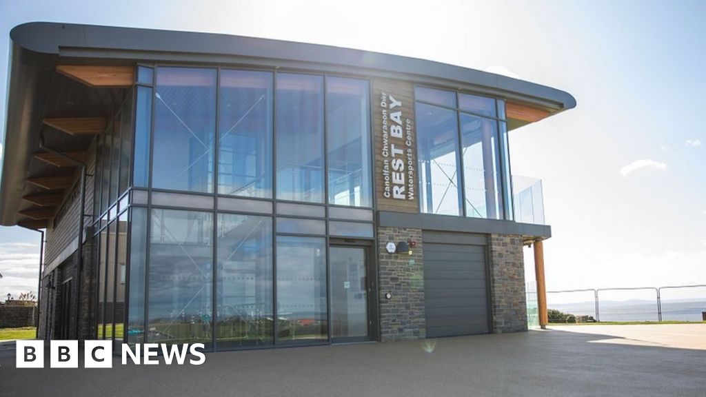 £1.5m Rest Bay Watersports Centre officially opens BBC News