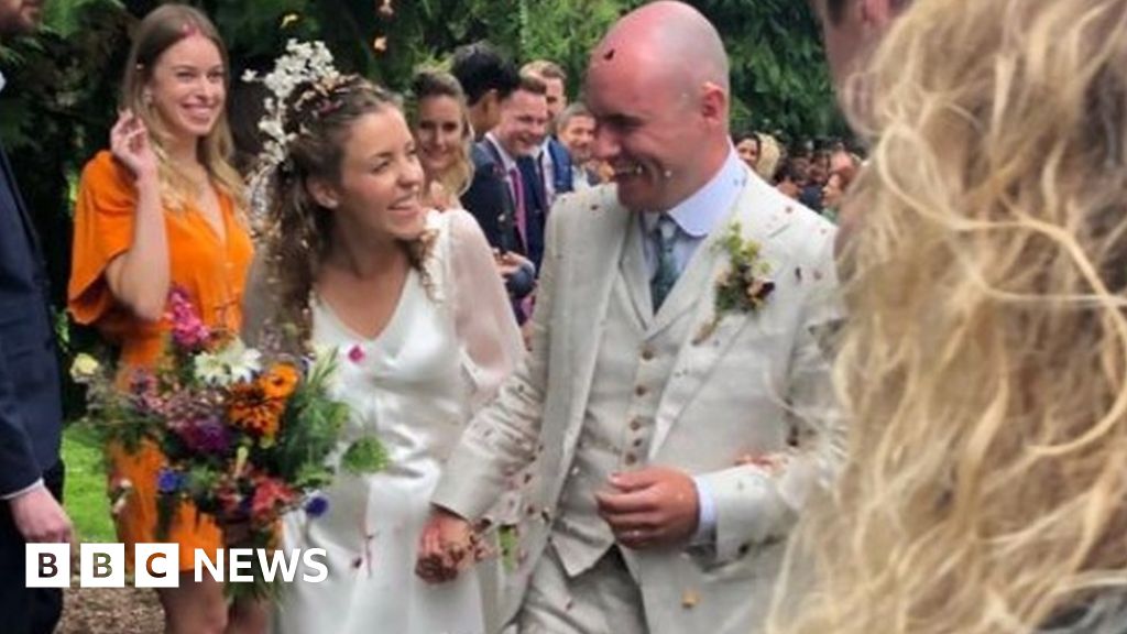 North Yorkshire newlyweds 'delighted' after flooding drama