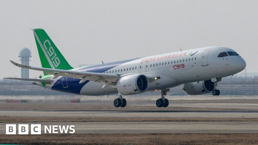 China's C919 passenger plane makes maiden flight