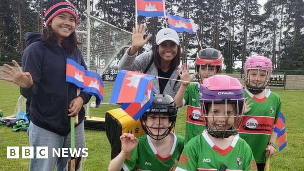 GAA World Games Derry Cambodian GAA stars of the future BBC