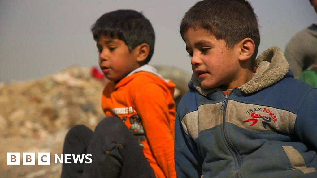 The Syrian children ravaged by war - BBC News